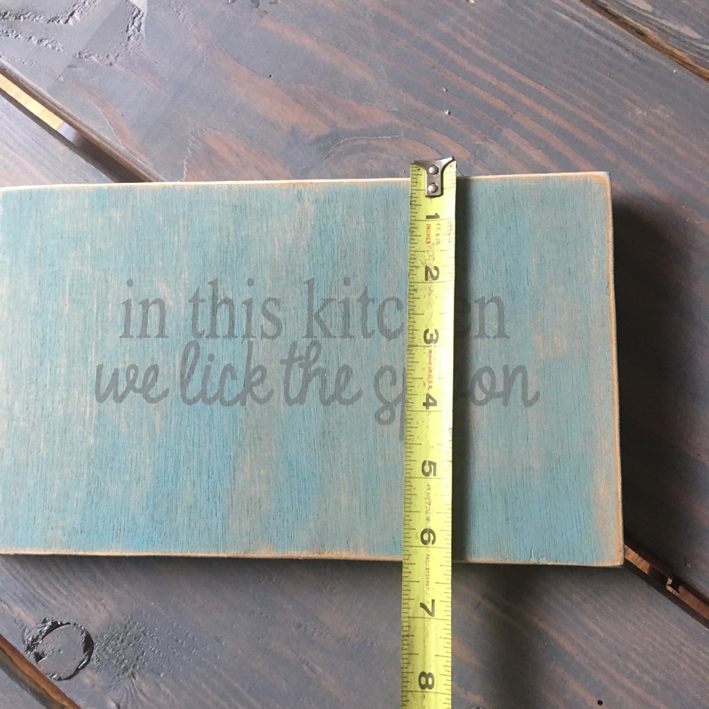 Kitchen sign - Picture 4 of 4